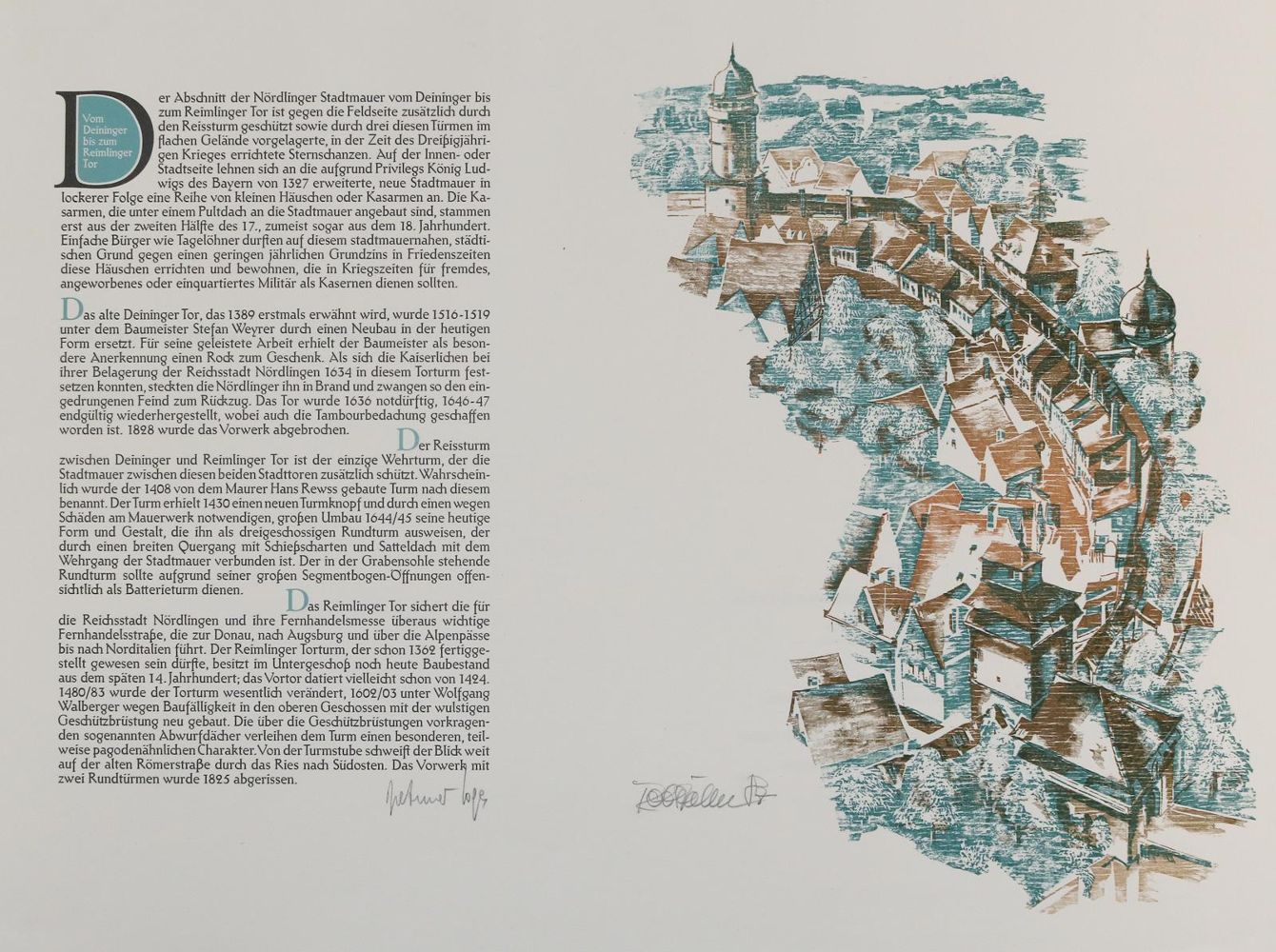 Große Abbildung Nr.1: 135-3149 Nördlingen.: (Deutschland)