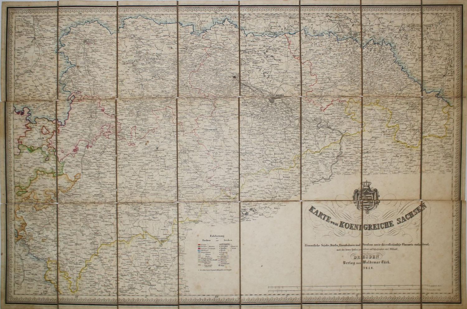 Große Abbildung Nr.1: 135-3167 Sachsen.: (Deutschland)