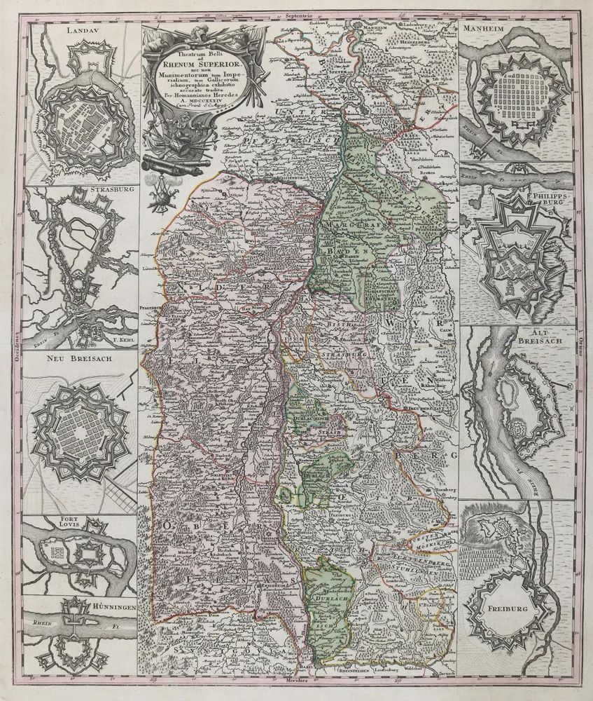 Große Abbildung Nr.2: 135-3182 Süddeutschland.: (Deutschland)