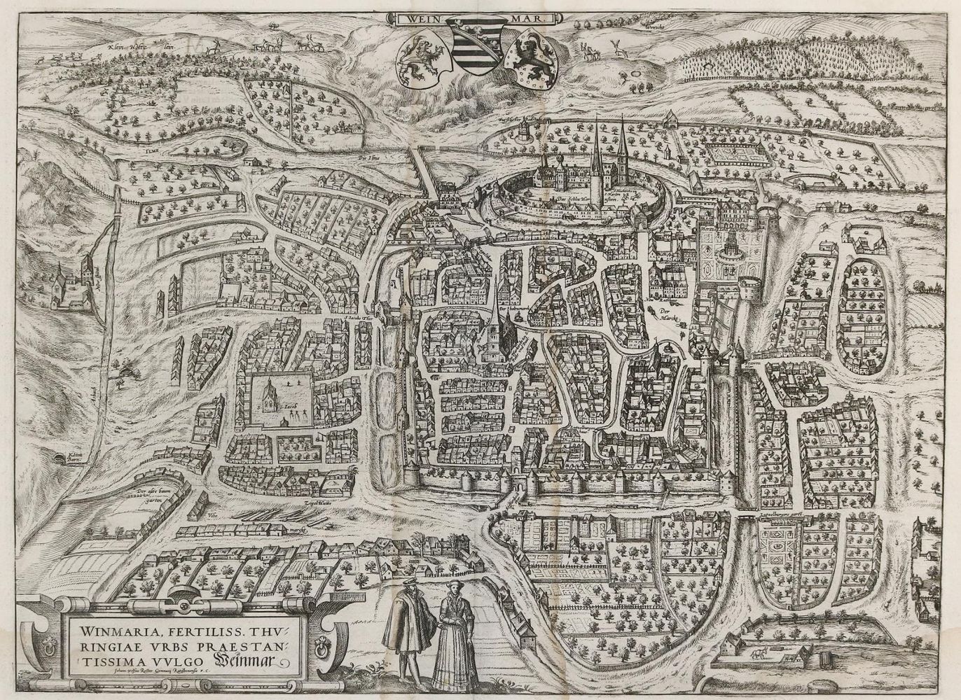 Große Abbildung Nr.1: 135-3188 Weimar.: (Deutschland)