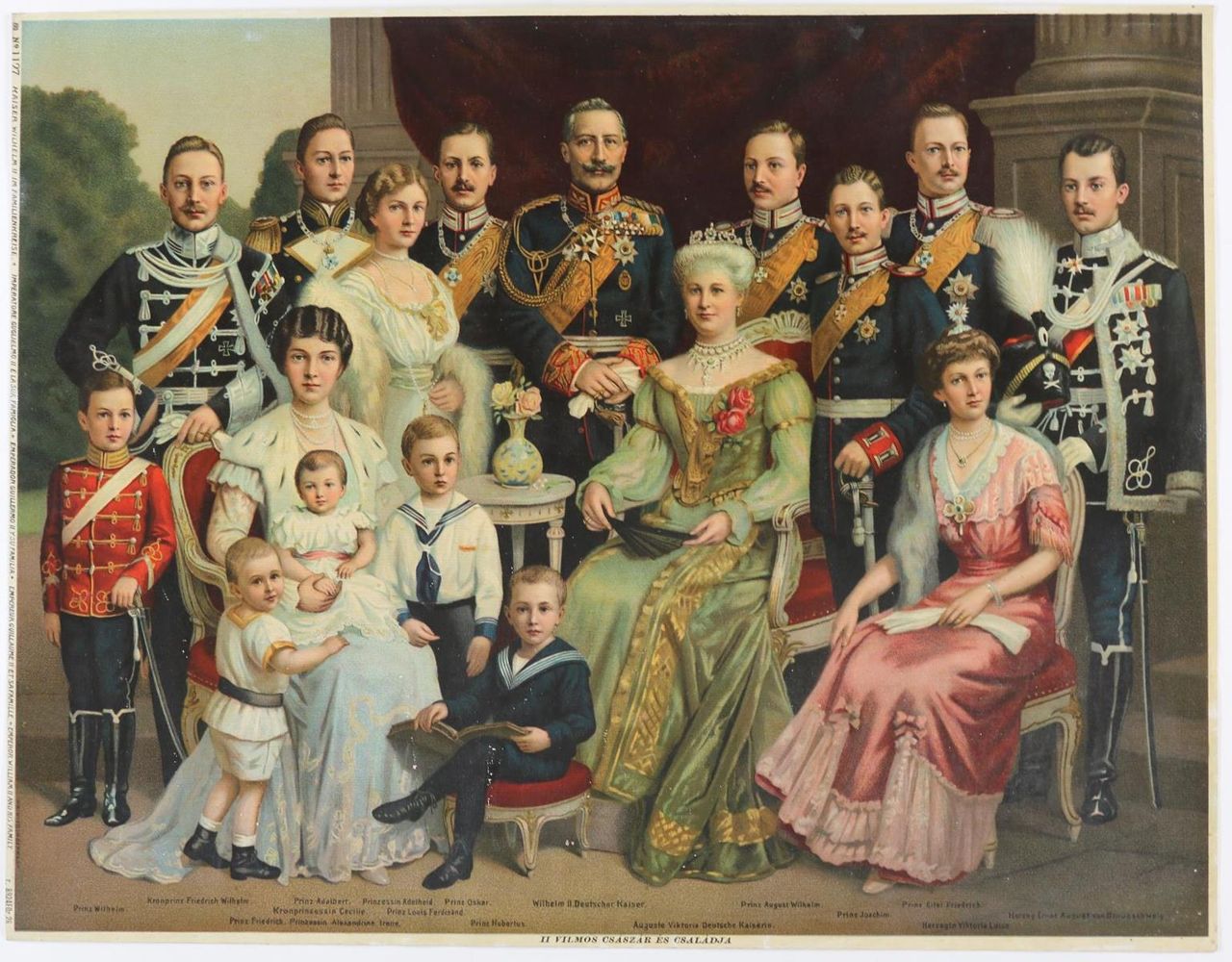 Große Abbildung Nr.1: 135-3193 Wilhelm II. (Deutsches Reich).: (Deutschland)