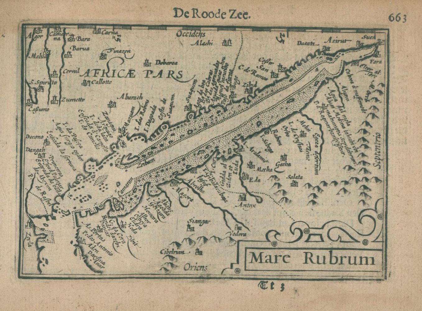 Große Abbildung Nr.1: 135-3207 Rotes Meer.: (Ausland, Afrika)