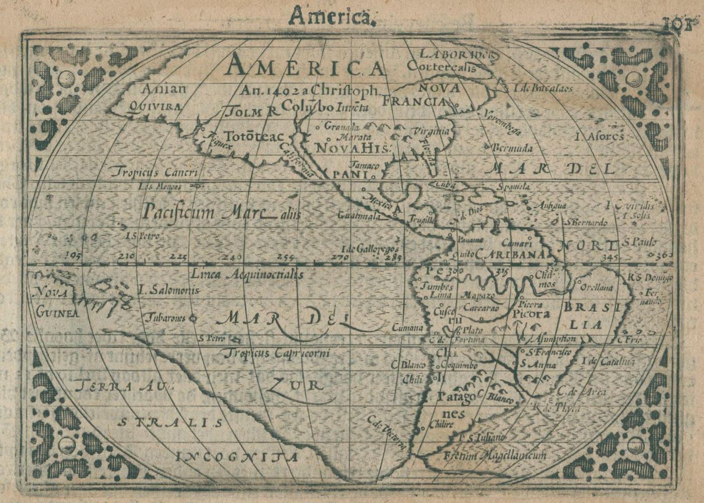 Große Abbildung Nr.1: 135-3211 Amerika.: (Ausland, Amerika)