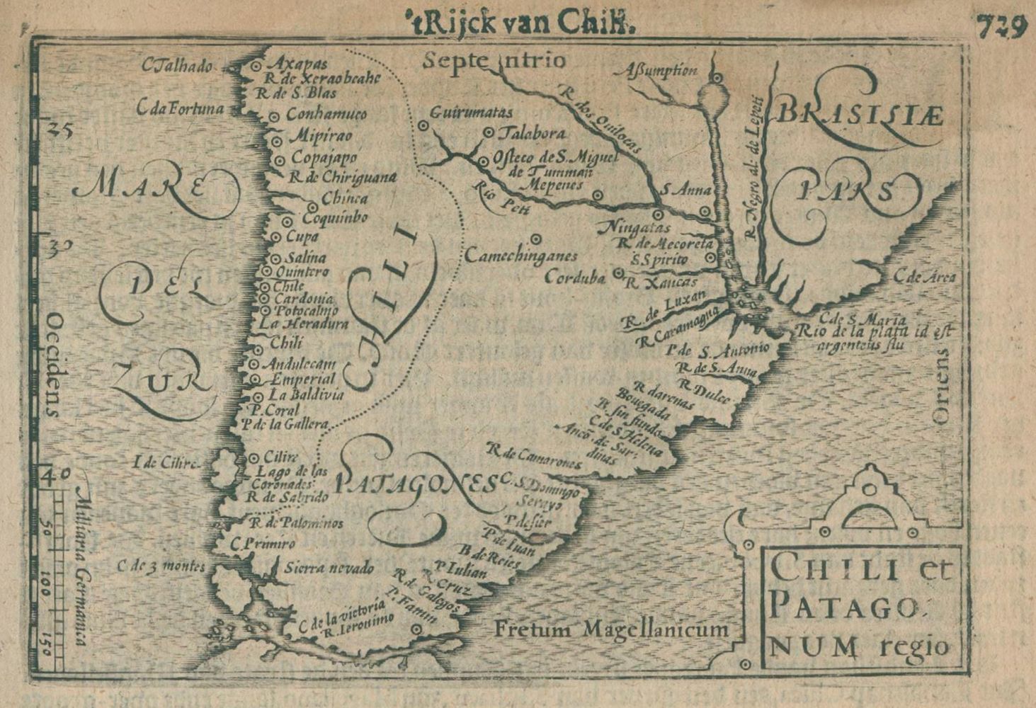Große Abbildung Nr.1: 135-3215 Chile.: (Ausland, Amerika)