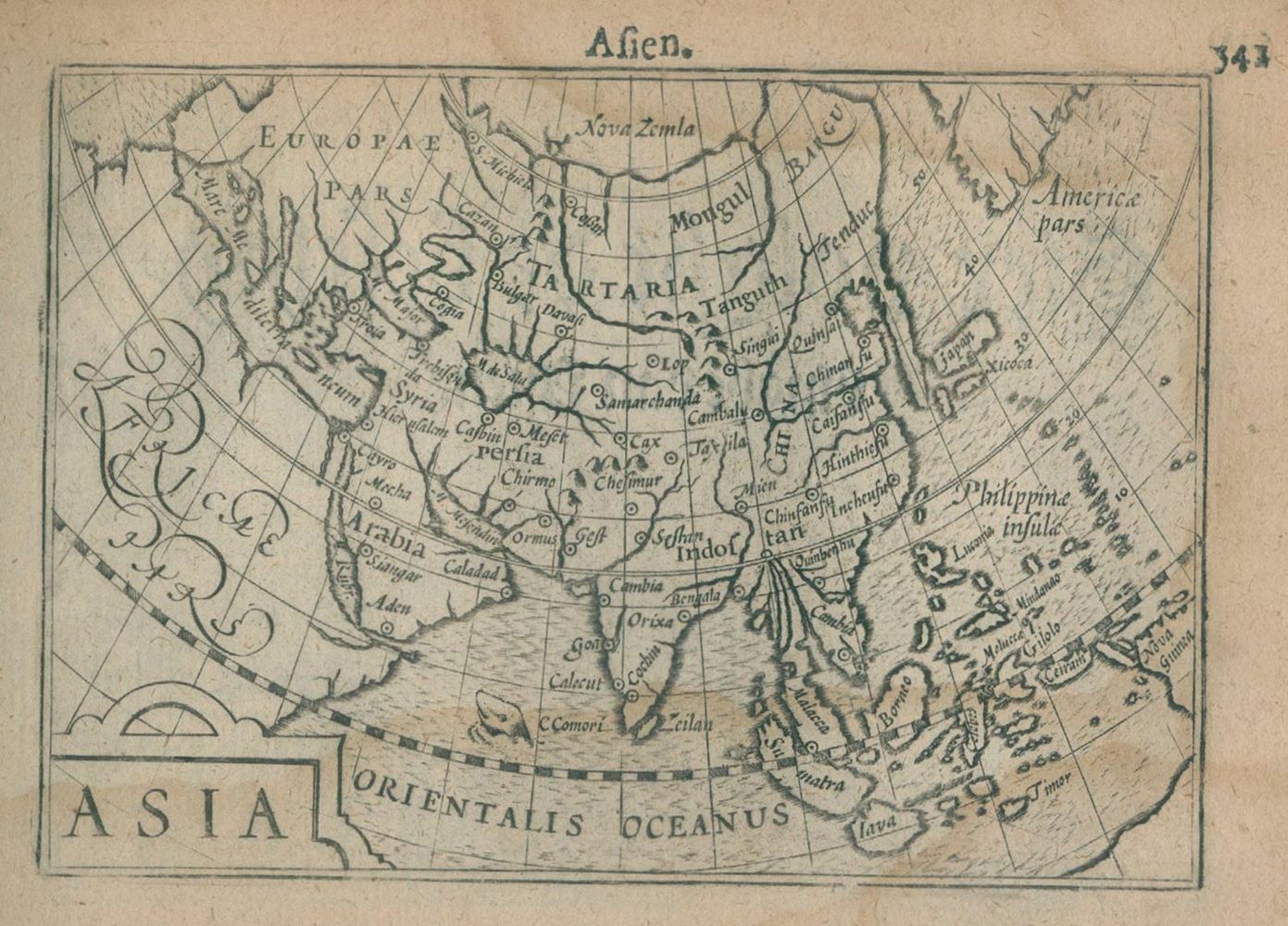 Große Abbildung Nr.1: 135-3235 Asien.: (Ausland, Asien)