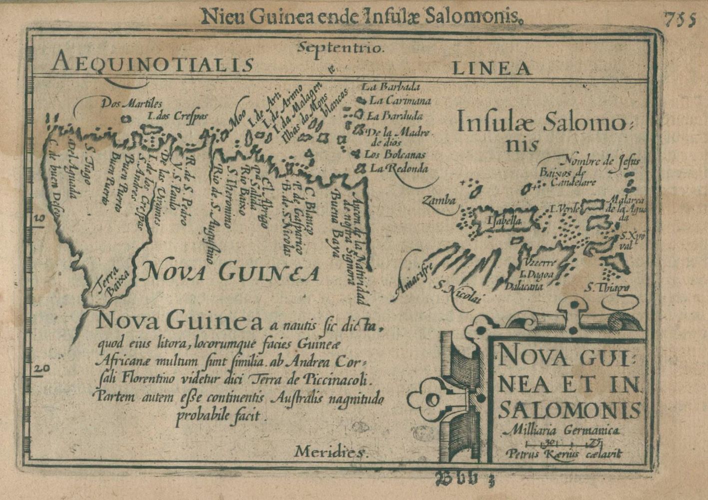 Große Abbildung Nr.1: 135-3240 Guinea und Salomon-Inseln.: (Ausland, Asien)