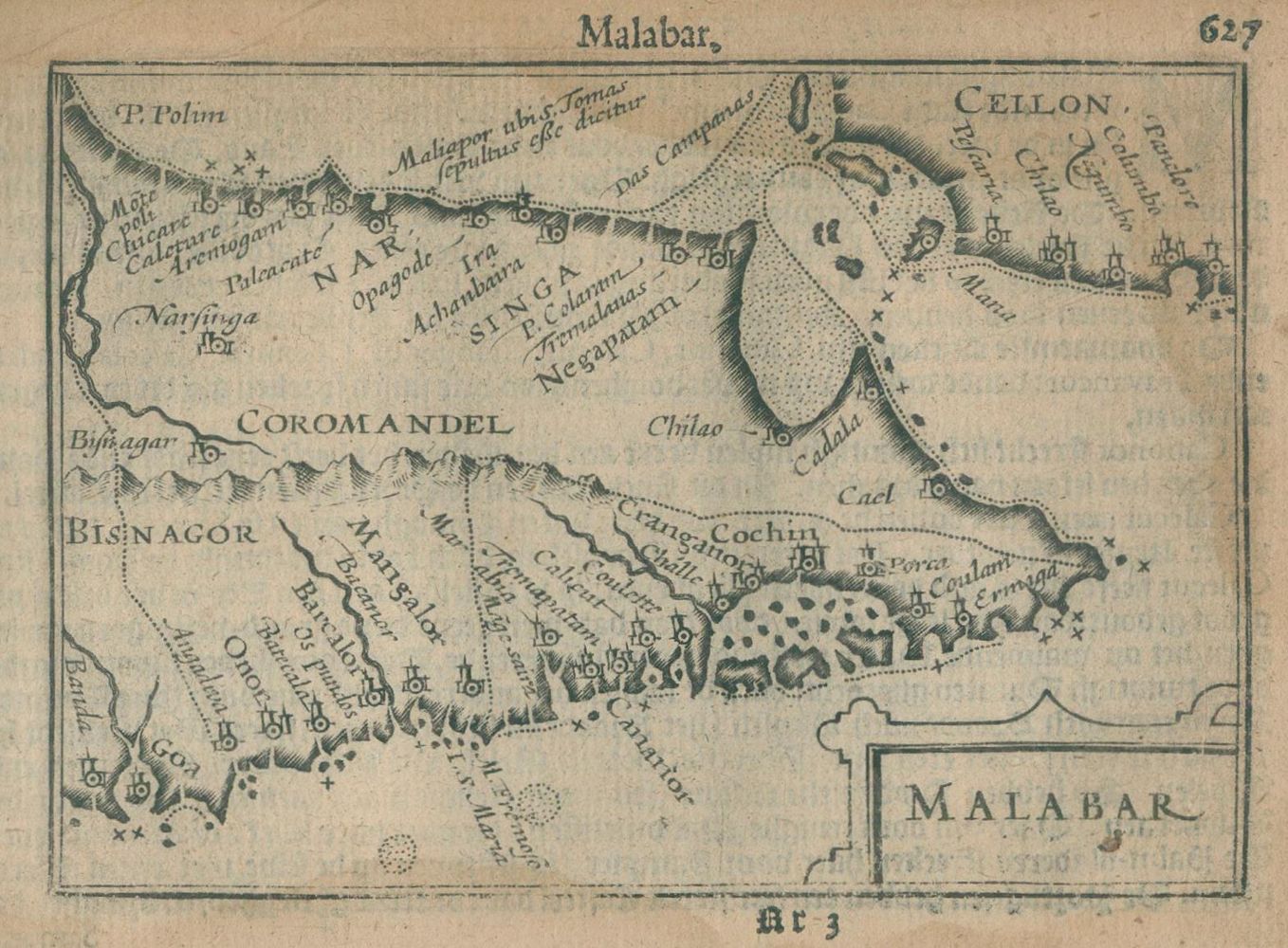 Große Abbildung Nr.1: 135-3248 Malabar.: (Ausland, Asien)