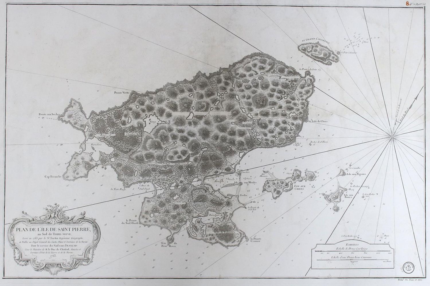 Große Abbildung Nr.1: 135-3258 Saint-Pierre und Miquelon.: (Ausland, Atlantik)