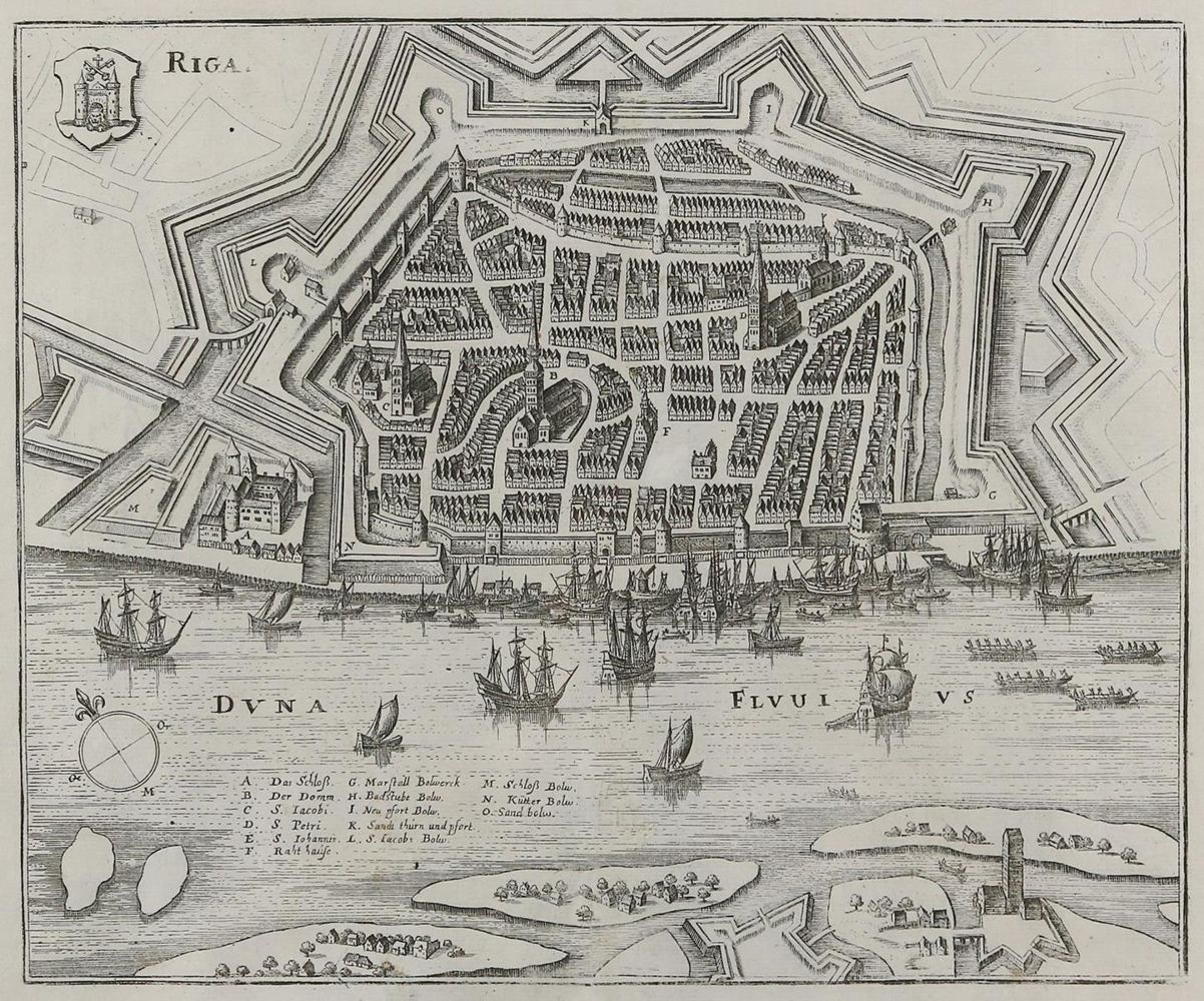 Große Abbildung Nr.1: 135-3260 Riga.: (Ausland, Baltikum)