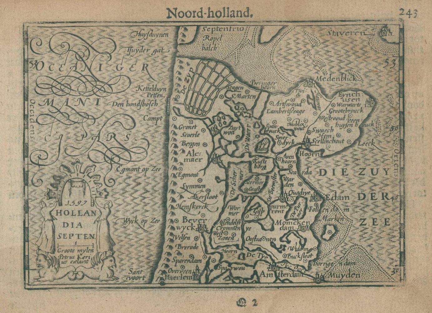Große Abbildung Nr.1: 135-3272 Nordholland.: (Ausland, Benelux)