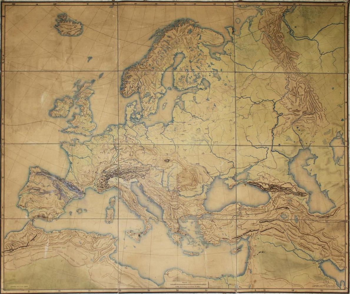 Große Abbildung Nr.1: 135-3283 Europa - Kleinasien.: (Ausland, Europa)