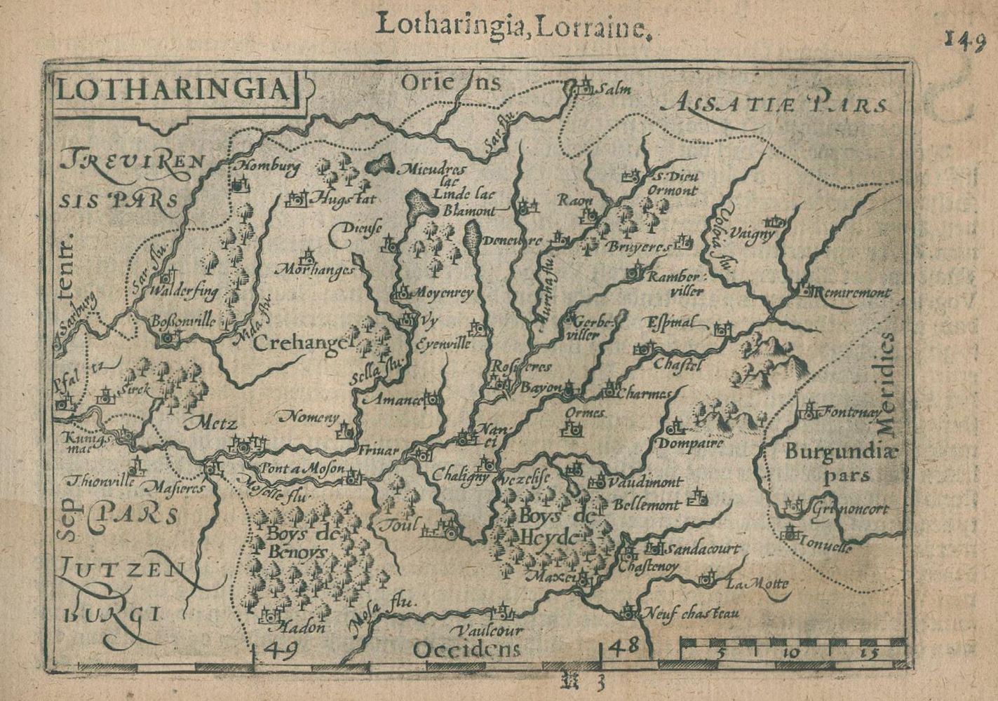 Große Abbildung Nr.1: 135-3309 Lothringen.: (Ausland, Frankreich)