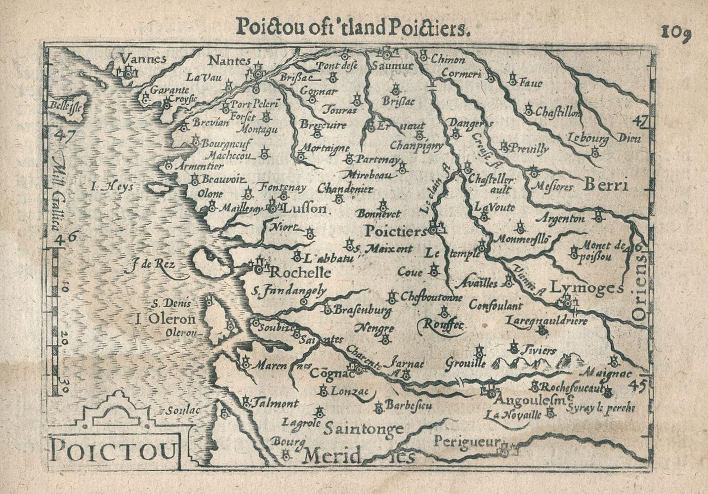 Große Abbildung Nr.1: 135-3317 Poitiers/La Rochelle.: (Ausland, Frankreich)