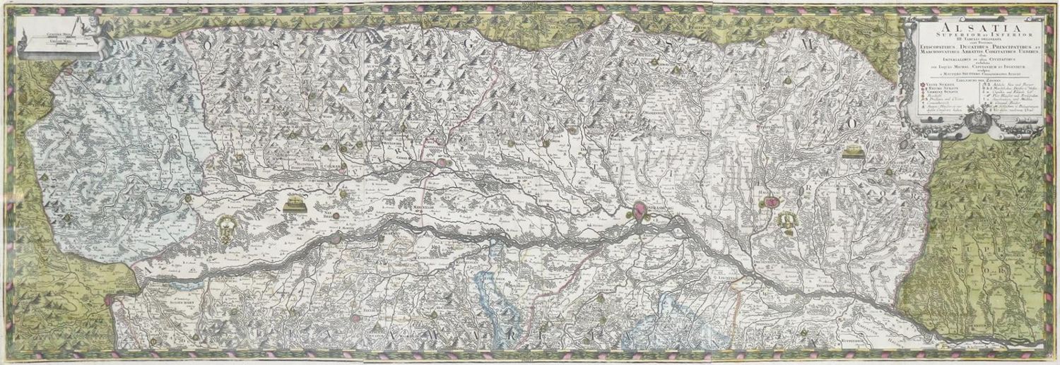 Große Abbildung Nr.1: 135-3319 Rheinlauf.: (Ausland, Frankreich)