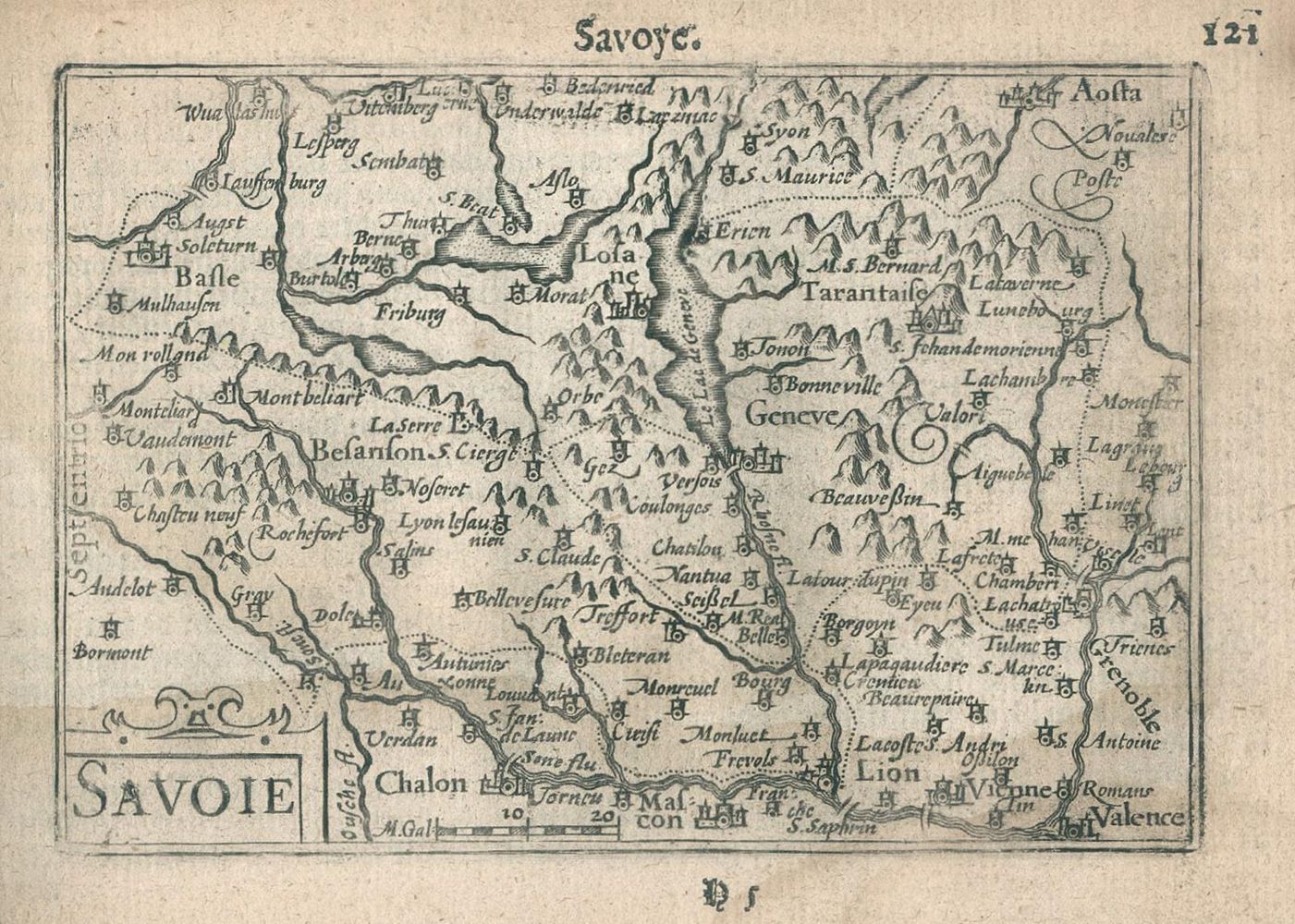 Große Abbildung Nr.1: 135-3320 Savoyen.: (Ausland, Frankreich)