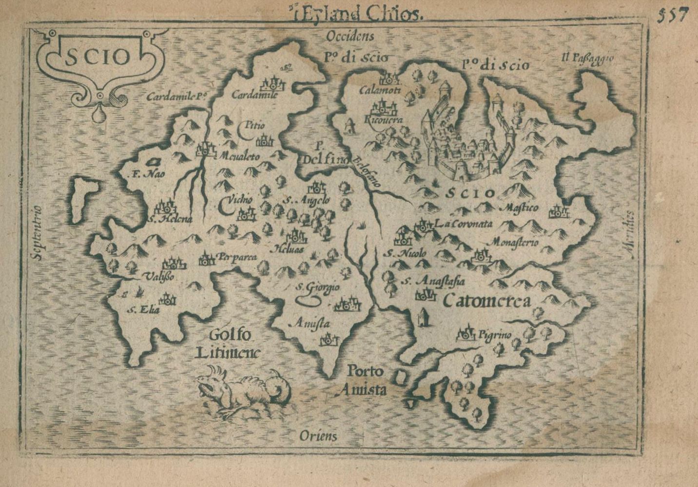 Große Abbildung Nr.1: 135-3323 Chios.: (Ausland, Griechenland)