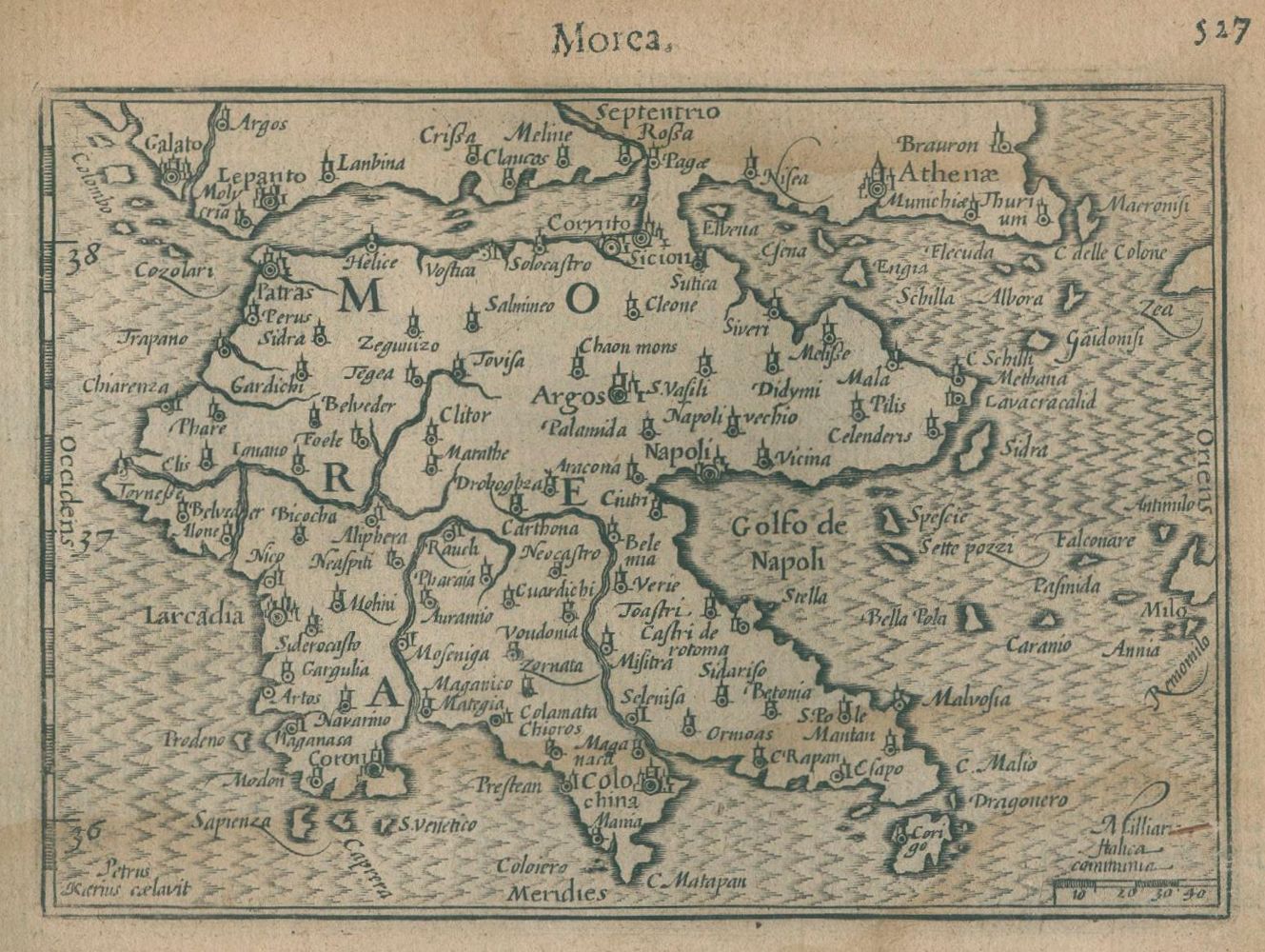 Große Abbildung Nr.1: 135-3328 Peloponnes.: (Ausland, Griechenland)