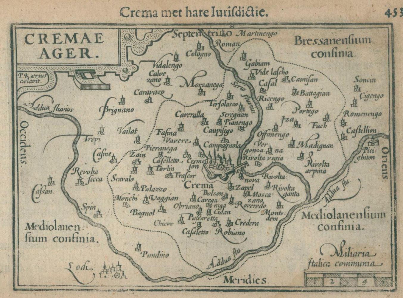 Große Abbildung Nr.1: 135-3345 Crema.: (Ausland, Italien)