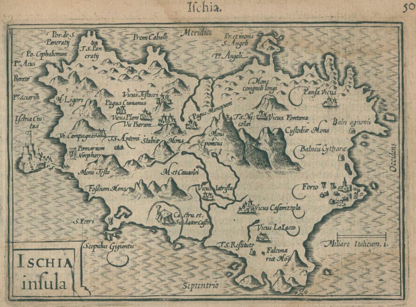Große Abbildung Nr.1: 135-3348 Ischia.: (Ausland, Italien)