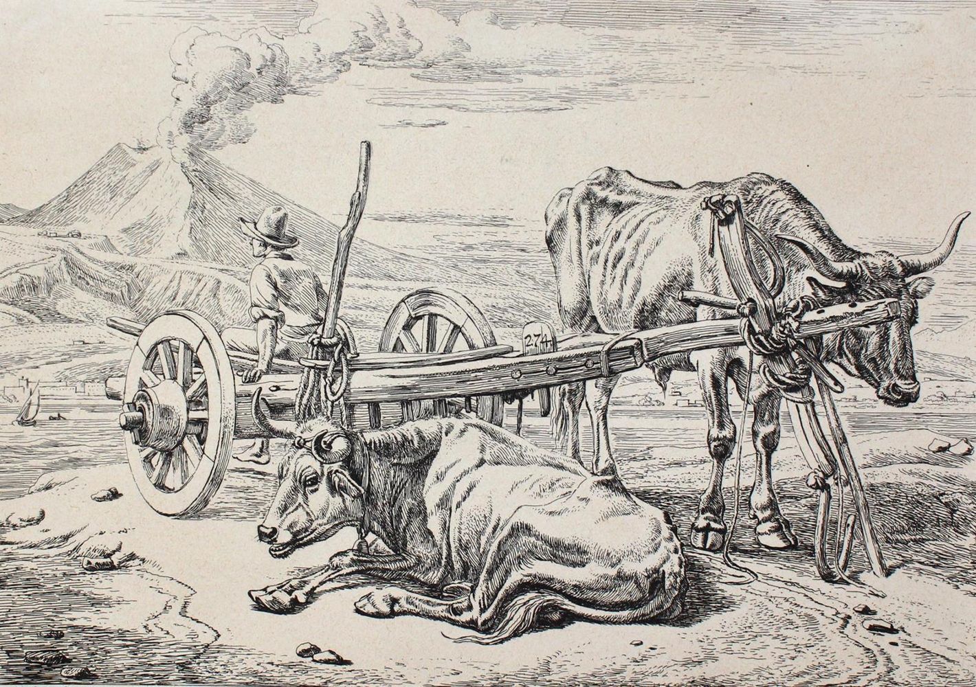 Große Abbildung Nr.1: 135-3352 Klein, Johann Adam: (Ausland, Italien)
