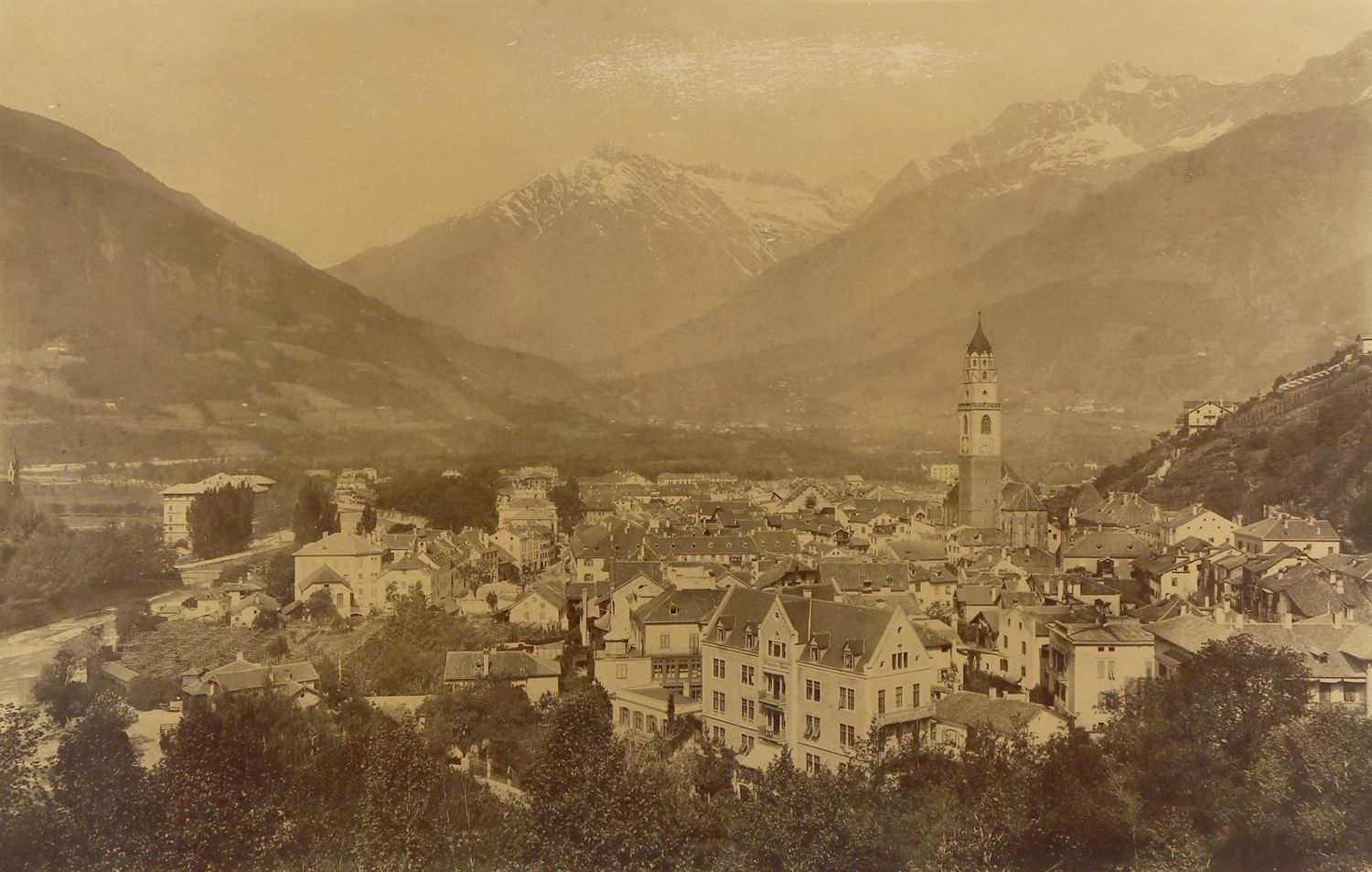 Große Abbildung Nr.1: 135-3356 Meran.: (Ausland, Italien)