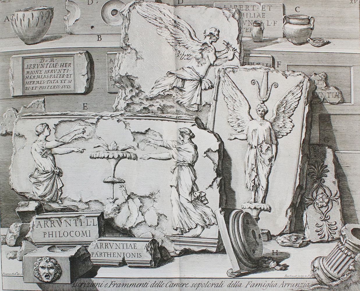 Große Abbildung Nr.1: 135-3376 Piranesi,G.B.: (Ausland, Italien, Rom)