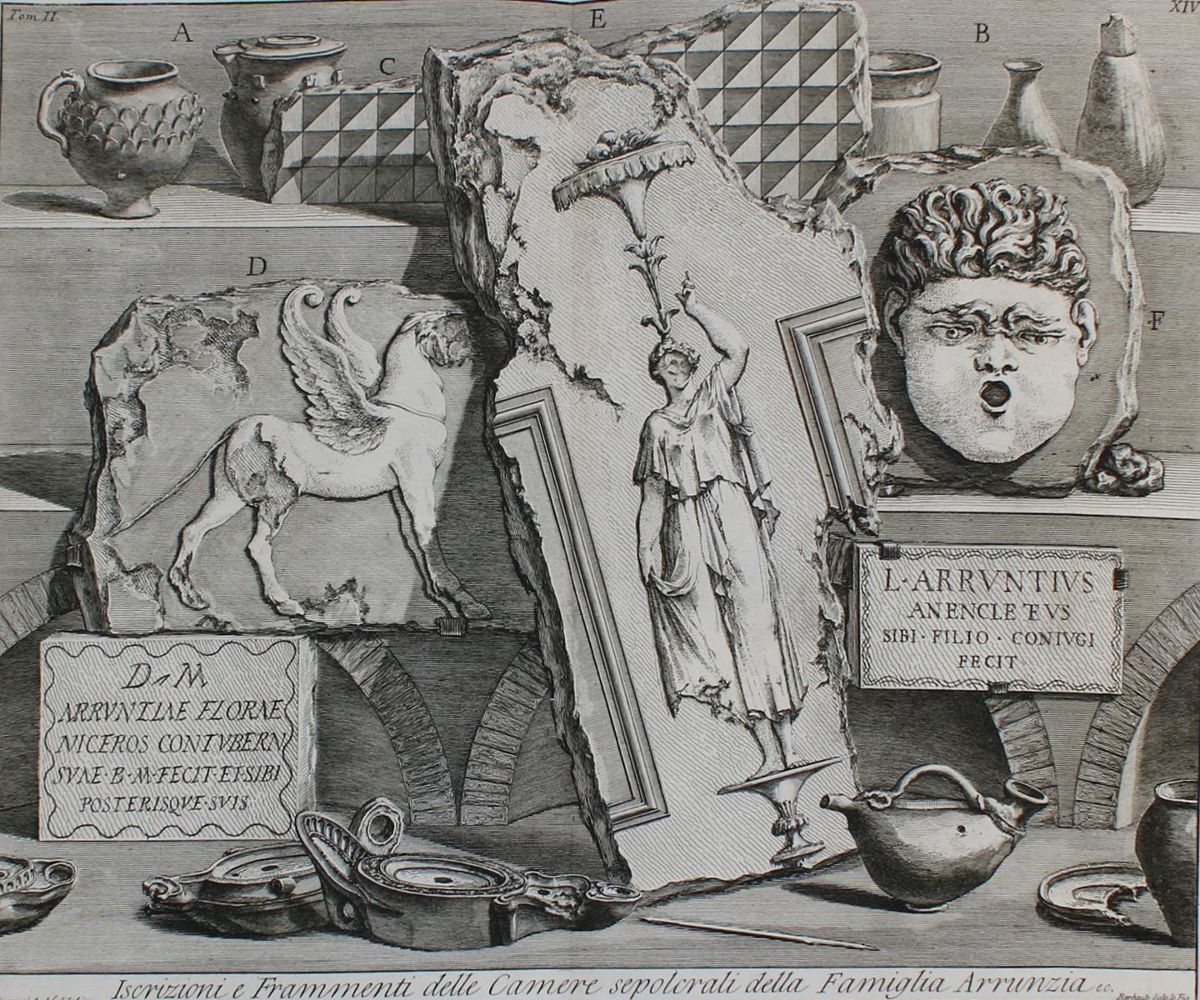Große Abbildung Nr.1: 135-3381 Piranesi,G.B.: (Ausland, Italien, Rom)