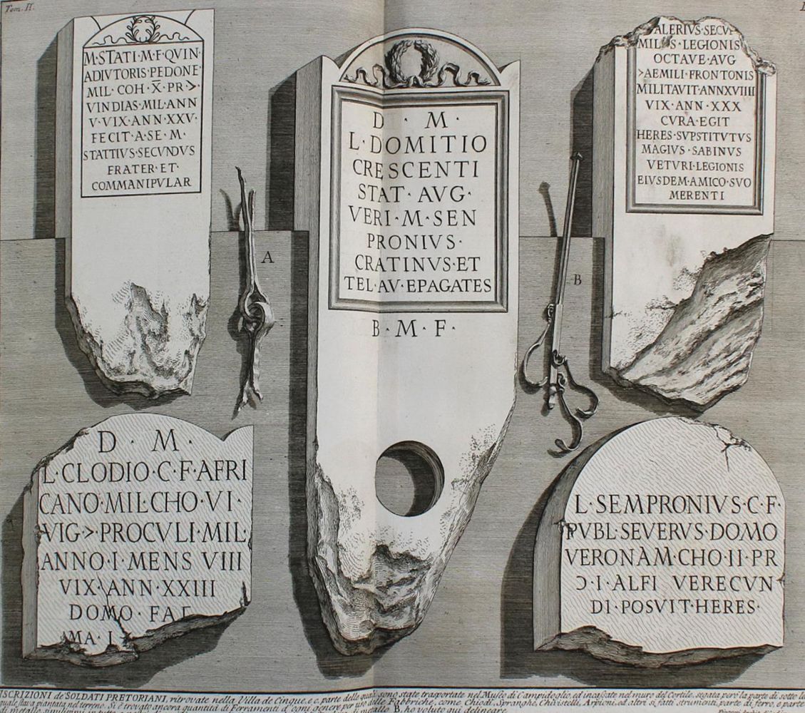 Große Abbildung Nr.1: 135-3384 Piranesi,G.B.: (Ausland, Italien, Rom)