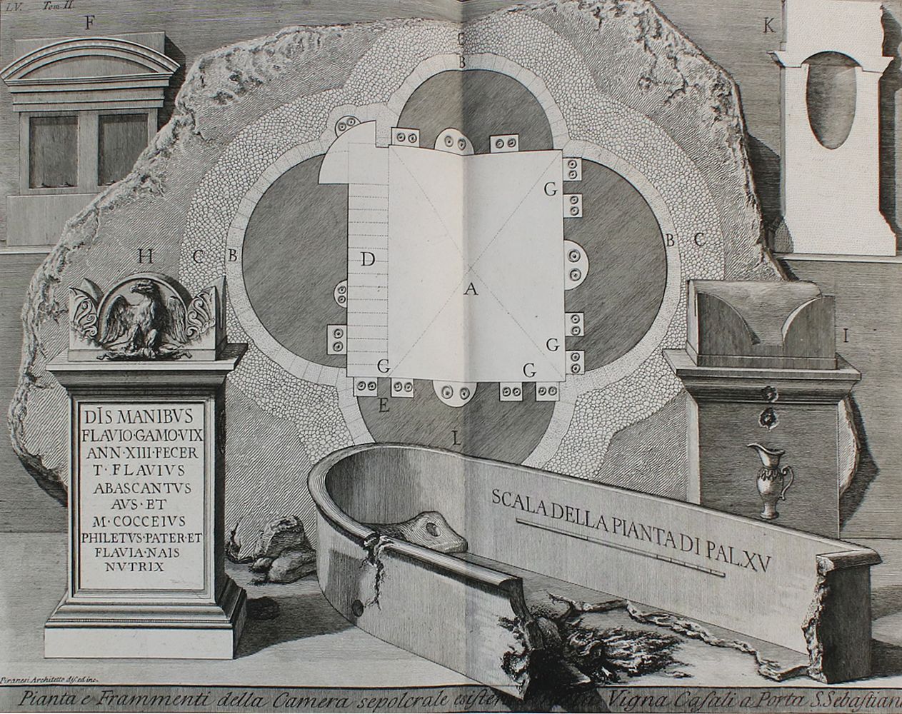 Große Abbildung Nr.1: 135-3389 Piranesi,G.B.: (Ausland, Italien, Rom)