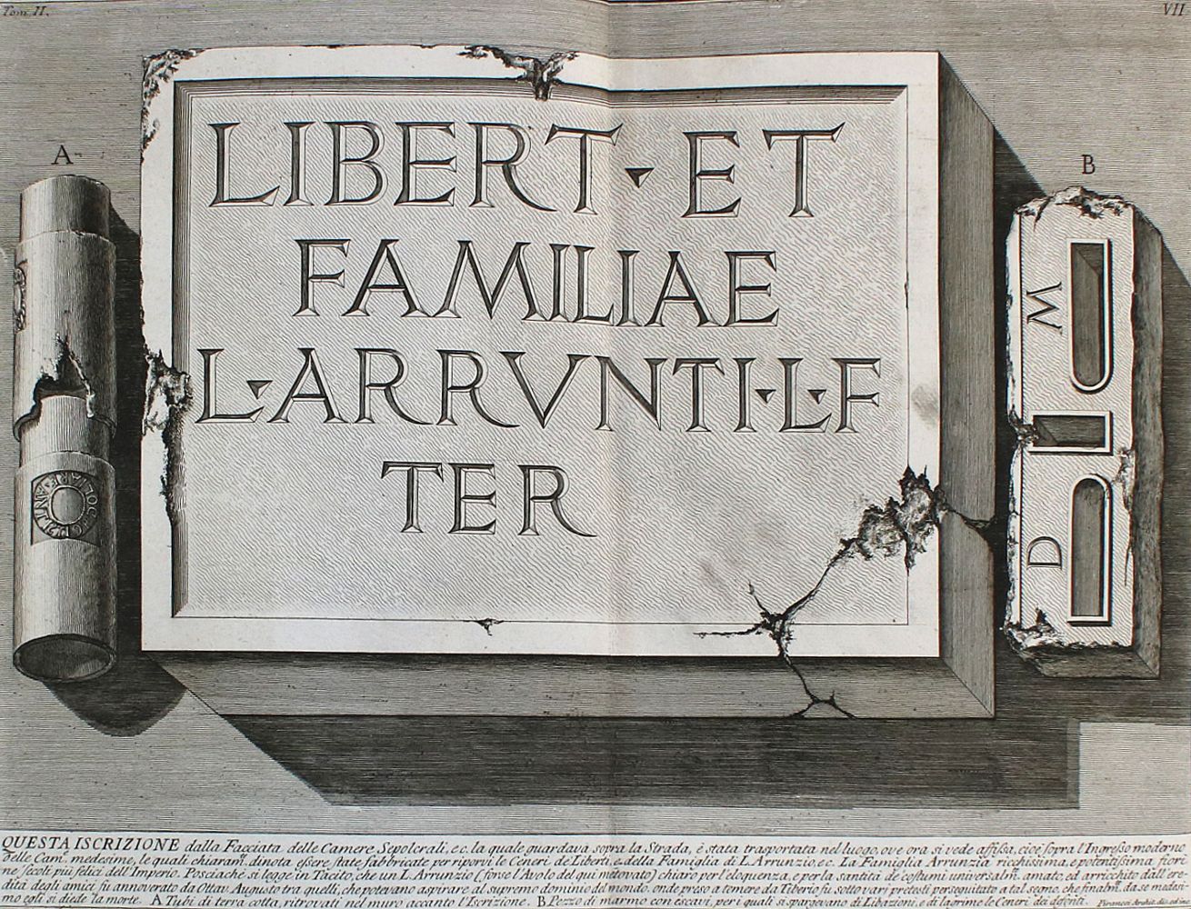 Große Abbildung Nr.1: 135-3391 Piranesi,G.B.: (Ausland, Italien, Rom)