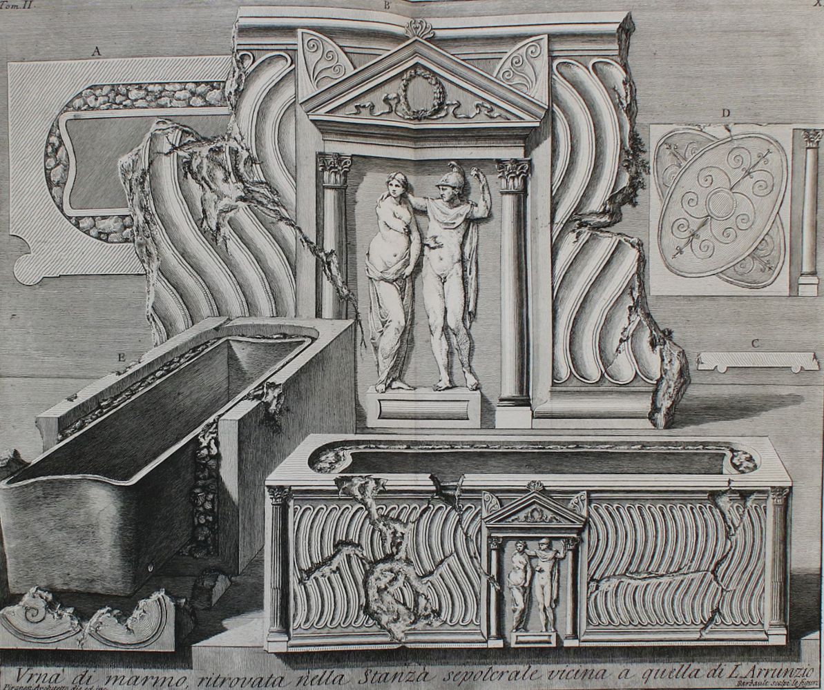 Große Abbildung Nr.1: 135-3394 Piranesi,G.B.: (Ausland, Italien, Rom)