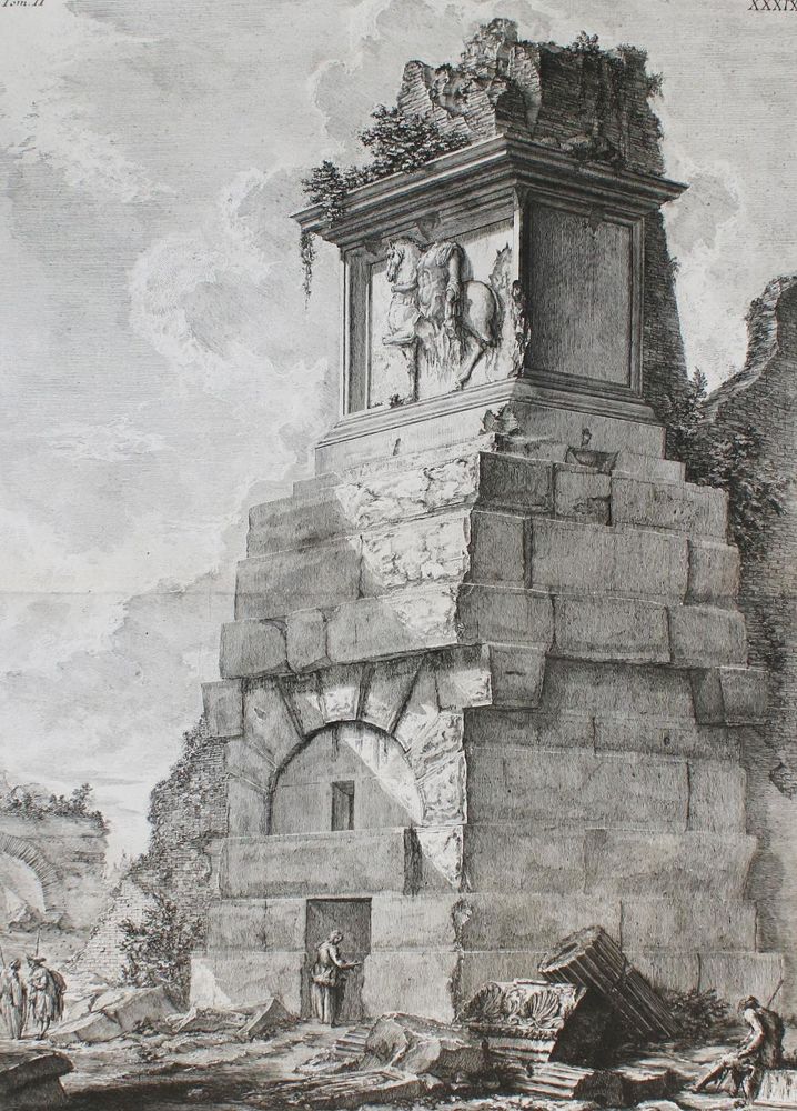 Große Abbildung Nr.1: 135-3396 Piranesi,G.B.: (Ausland, Italien, Rom)