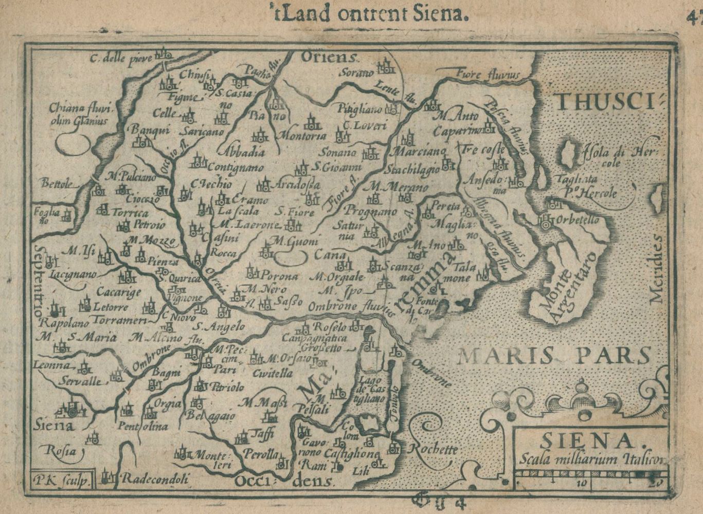 Große Abbildung Nr.1: 135-3402 Siena.: (Ausland, Italien)
