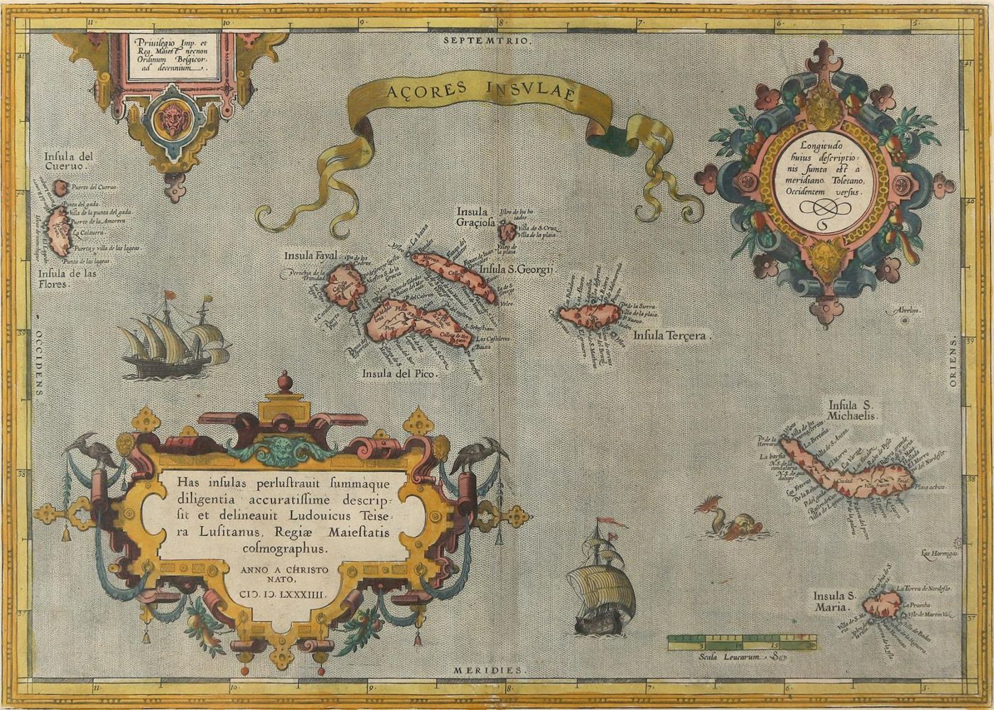 Große Abbildung Nr.1: 135-3445 Azoren.: (Ausland, Portugal)