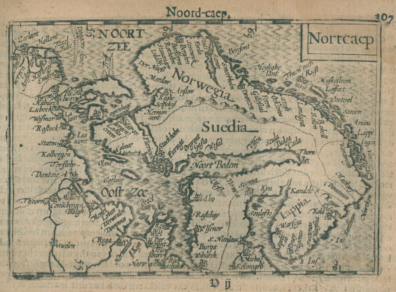 Große Abbildung Nr.1: 135-3486 Skandinavien.: (Ausland, Skandinavien)
