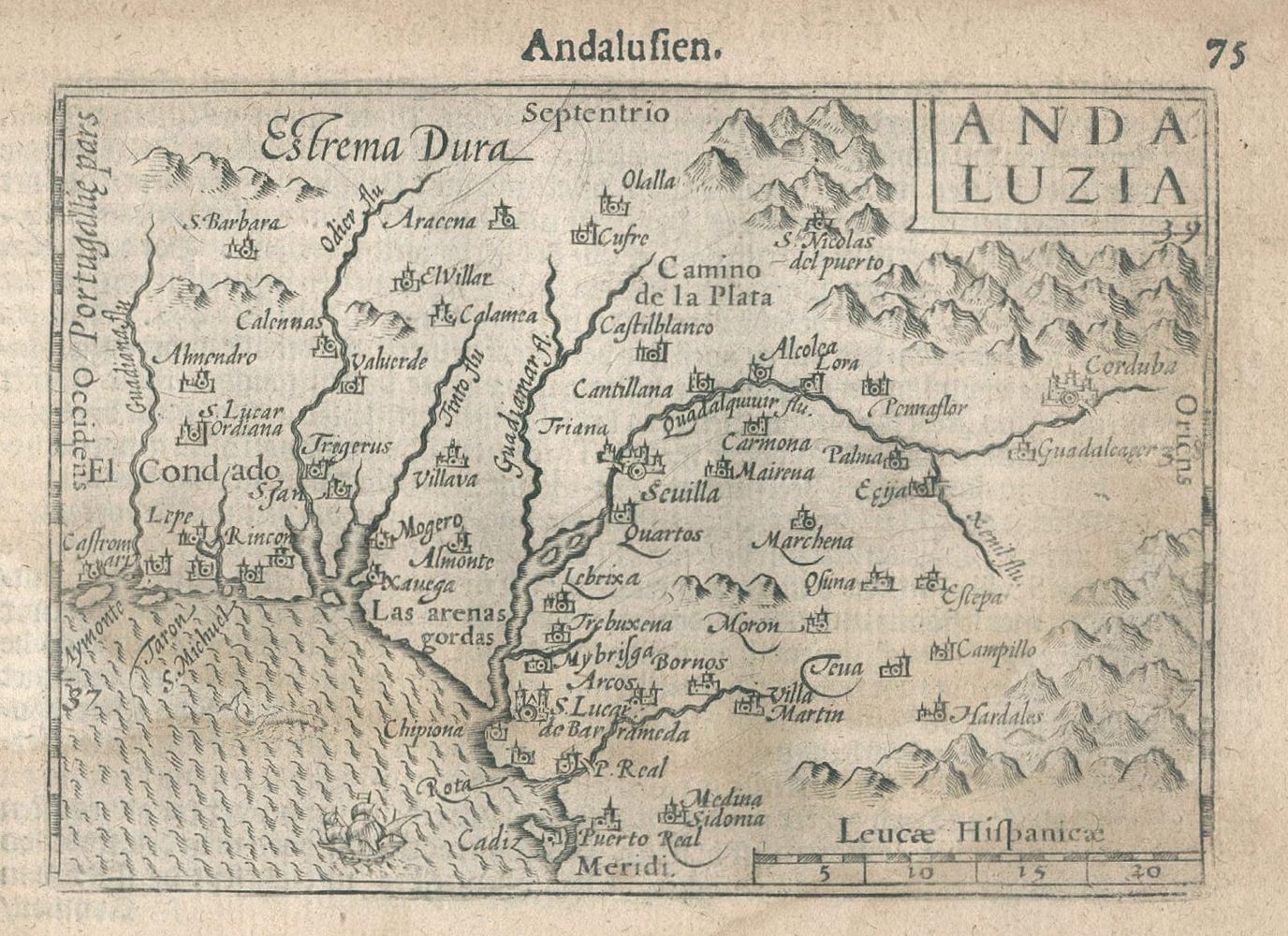 Große Abbildung Nr.1: 135-3488 Andalusien.: (Ausland, Spanien)