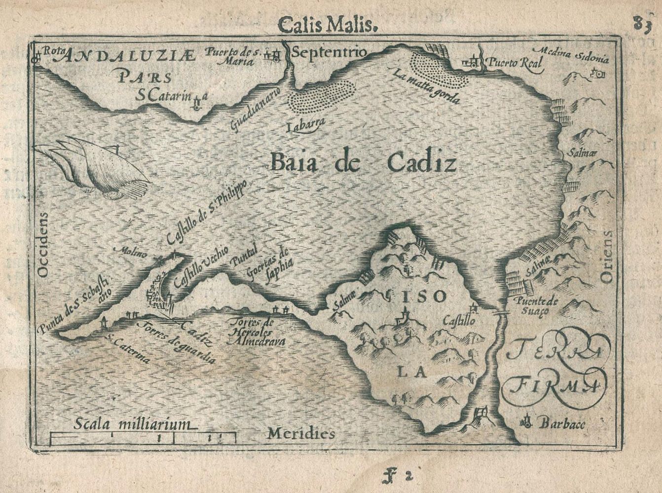 Große Abbildung Nr.1: 135-3490 Cadiz.: (Ausland, Spanien)
