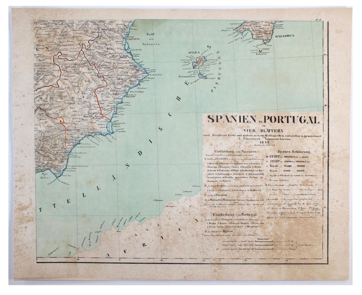 Große Abbildung Nr.5: 135-3495 Spanien u. Portugal.: (Ausland, Spanien)