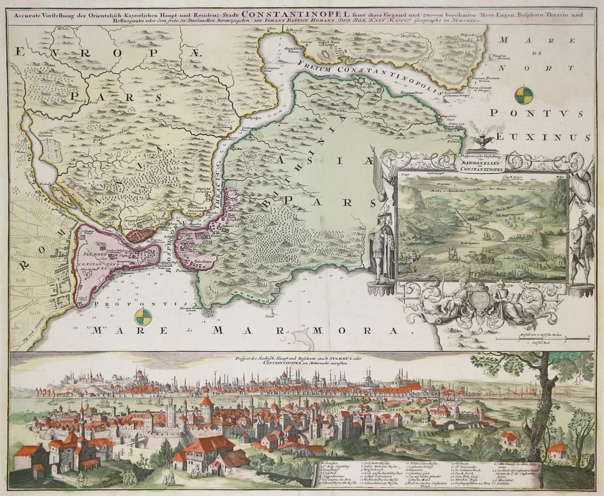 Große Abbildung Nr.1: 135-3508 Konstantinopel.: (Ausland, Türkei)