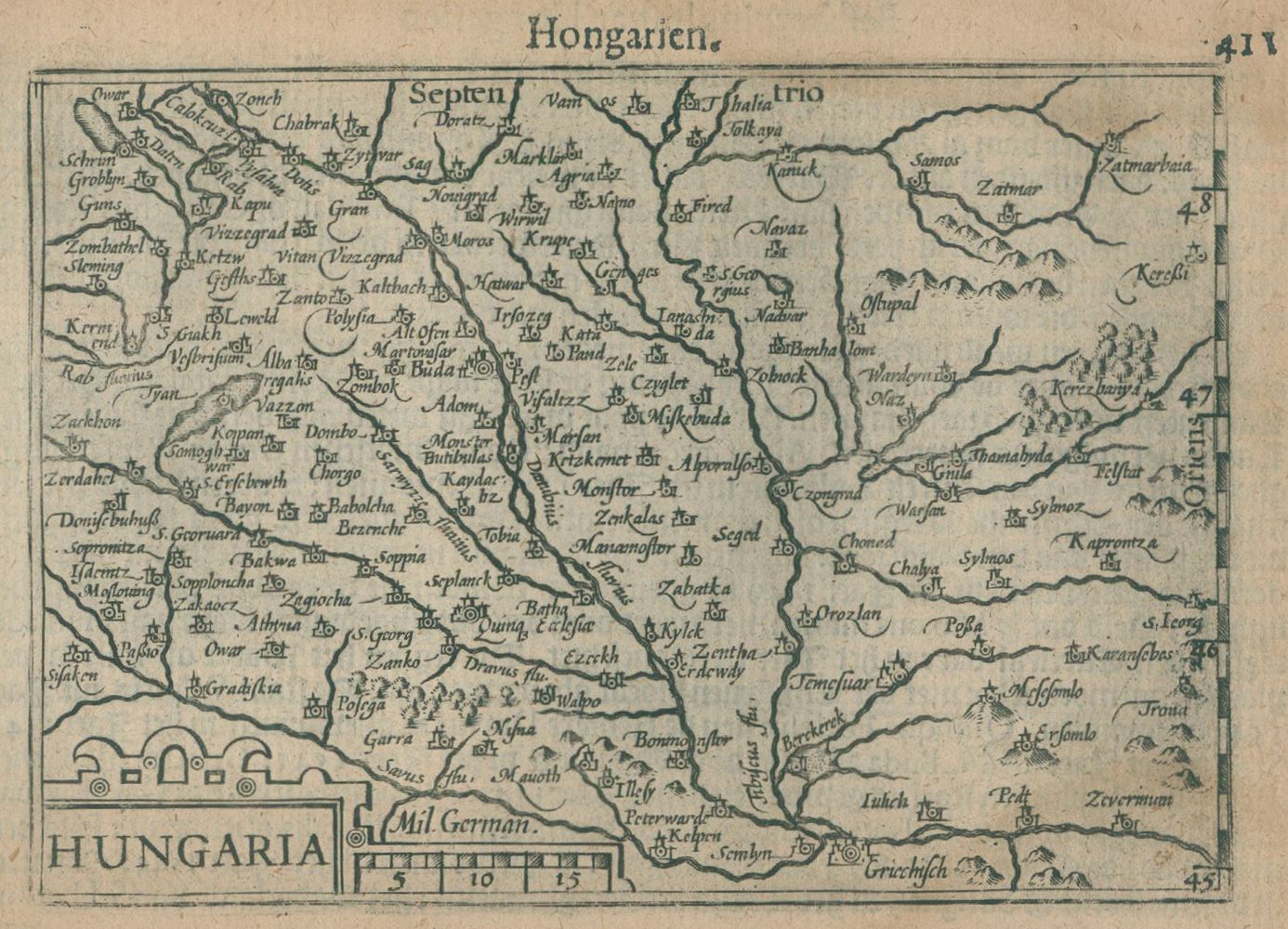 Große Abbildung Nr.1: 135-3513 Ungarn.: (Ausland, Ungarn)