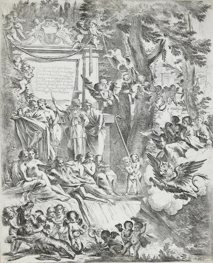 Große Abbildung Nr.1: 135-3546 Altmeistergraphik.: (Künstlergraphik)