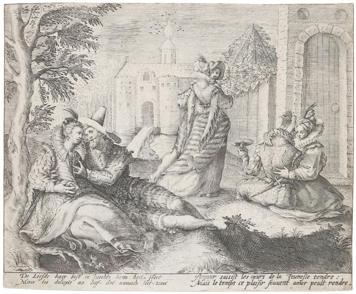 Große Abbildung Nr.1: 135-3547 Altmeister,  Niederländischer.: (Künstlergraphik)
