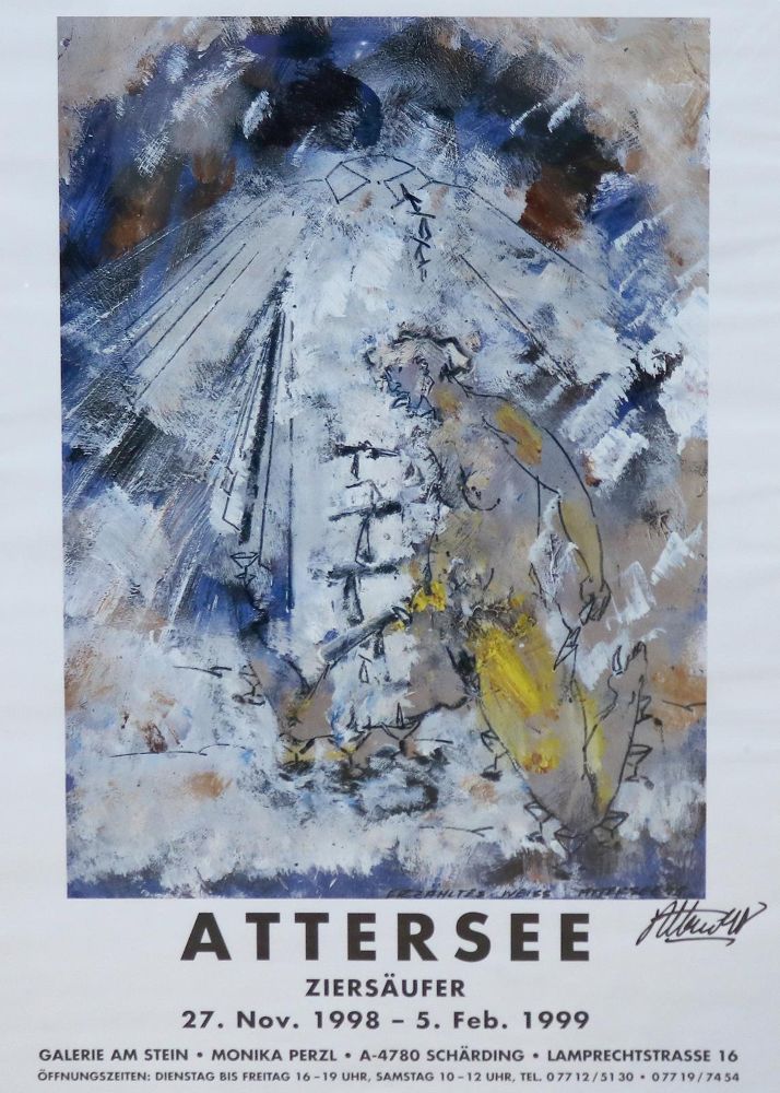 Große Abbildung Nr.1: 135-3568 Attersee, Christian Ludwig: (Künstlergraphik)