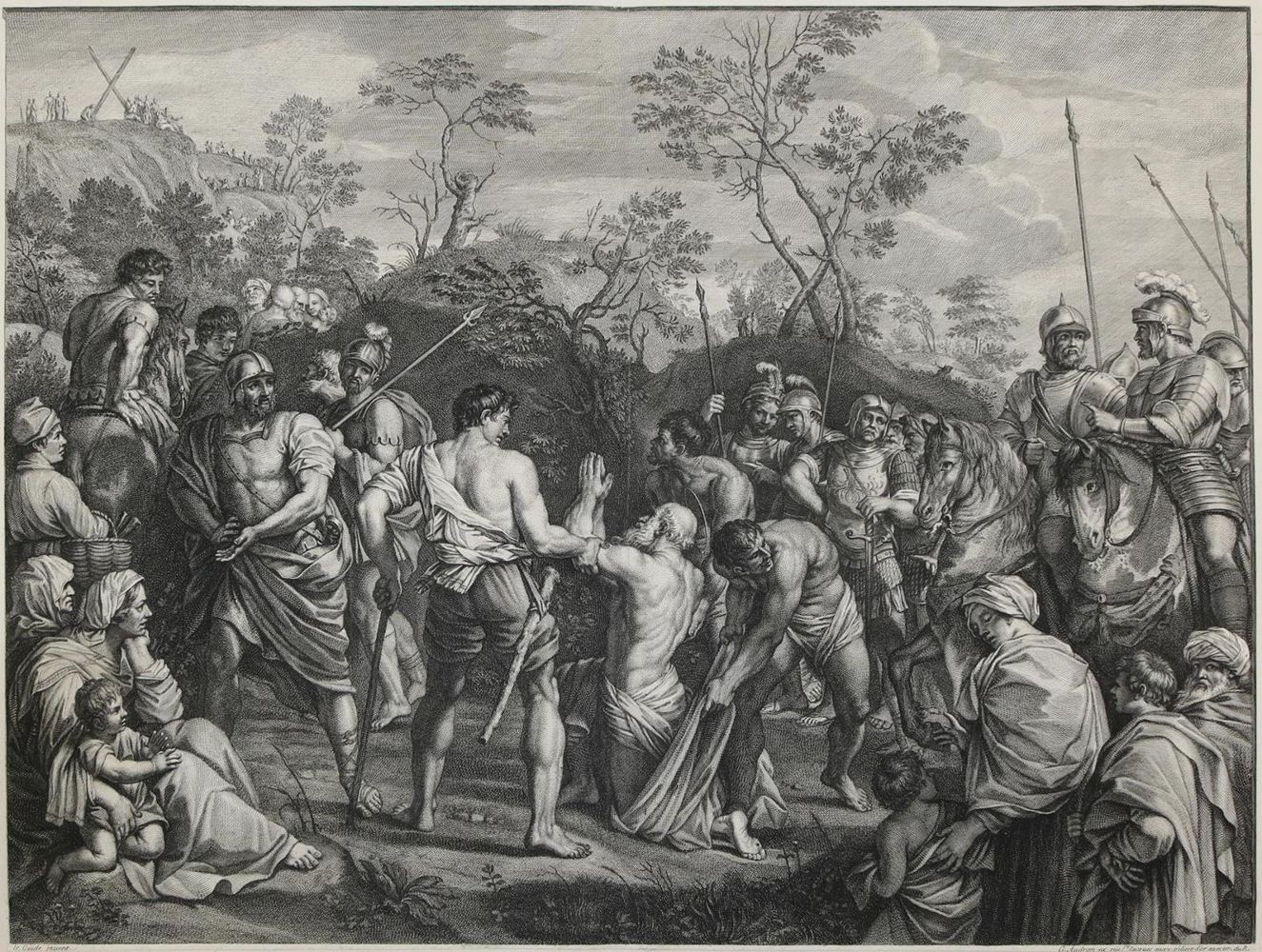 Große Abbildung Nr.1: 135-3571 Audran, Gérard: (Künstlergraphik)