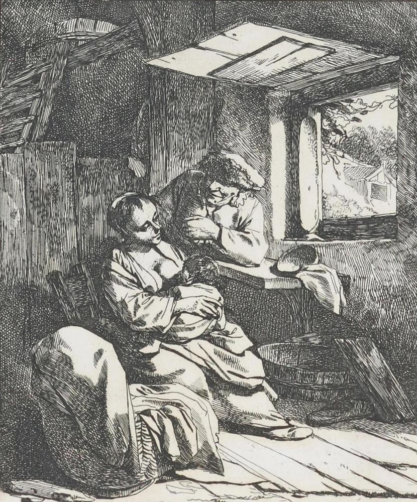 Große Abbildung Nr.1: 135-3584 Bega, Cornelis: (Künstlergraphik)