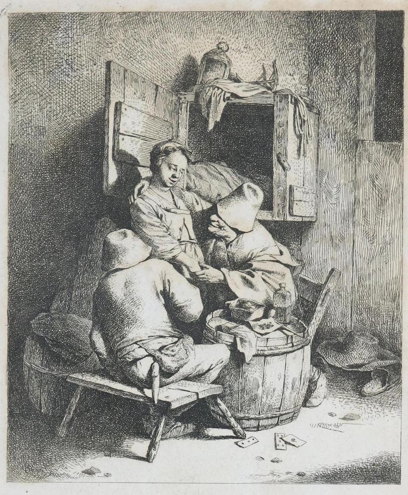 Große Abbildung Nr.2: 135-3584 Bega, Cornelis: (Künstlergraphik)