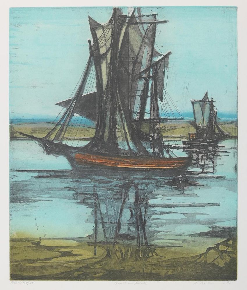 Große Abbildung Nr.1: 135-3589 Behrens, Hans: (Künstlergraphik)