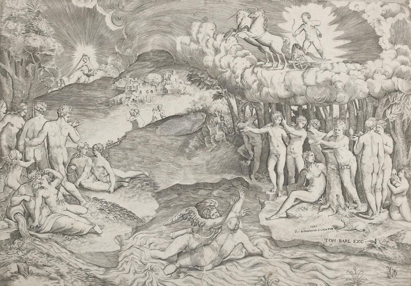 Große Abbildung Nr.1: 135-3617 Bonasone, Giulio di Antonio: (Künstlergraphik)