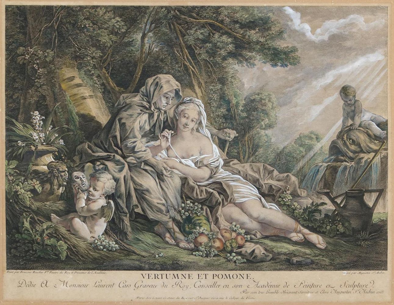 Große Abbildung Nr.1: 135-3624 Boucher, Francois: (Künstlergraphik)