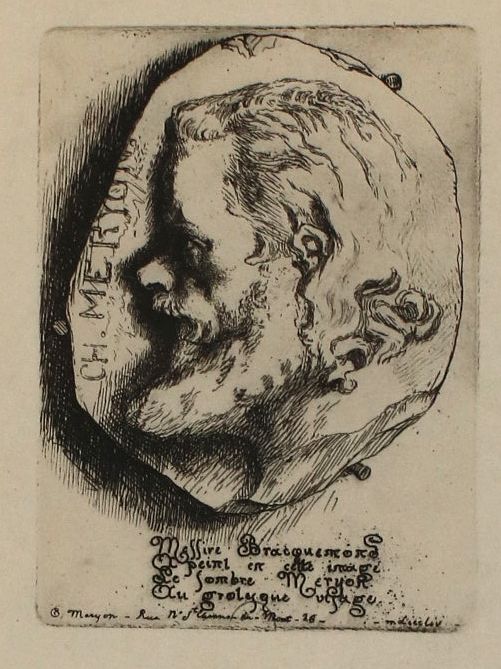 Große Abbildung Nr.9: 135-3626 Bracquemond, Felix: (Künstlergraphik)